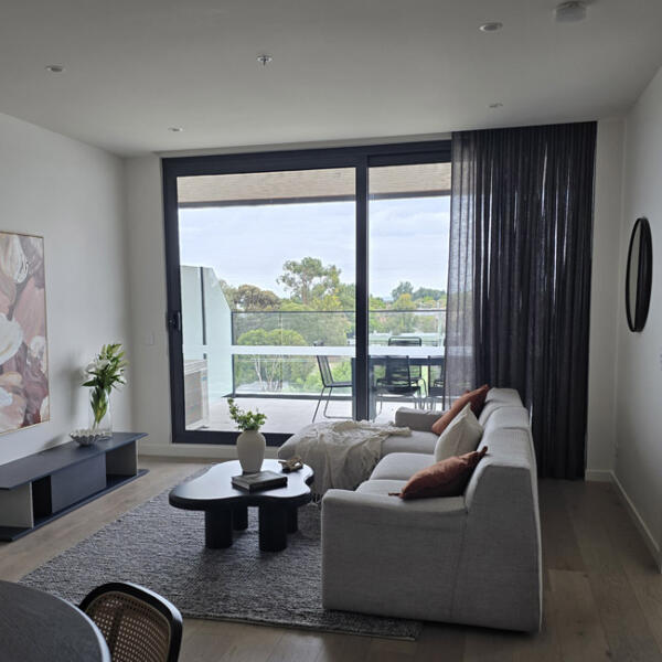 sheer curtains for residential windows in Caulfield South
