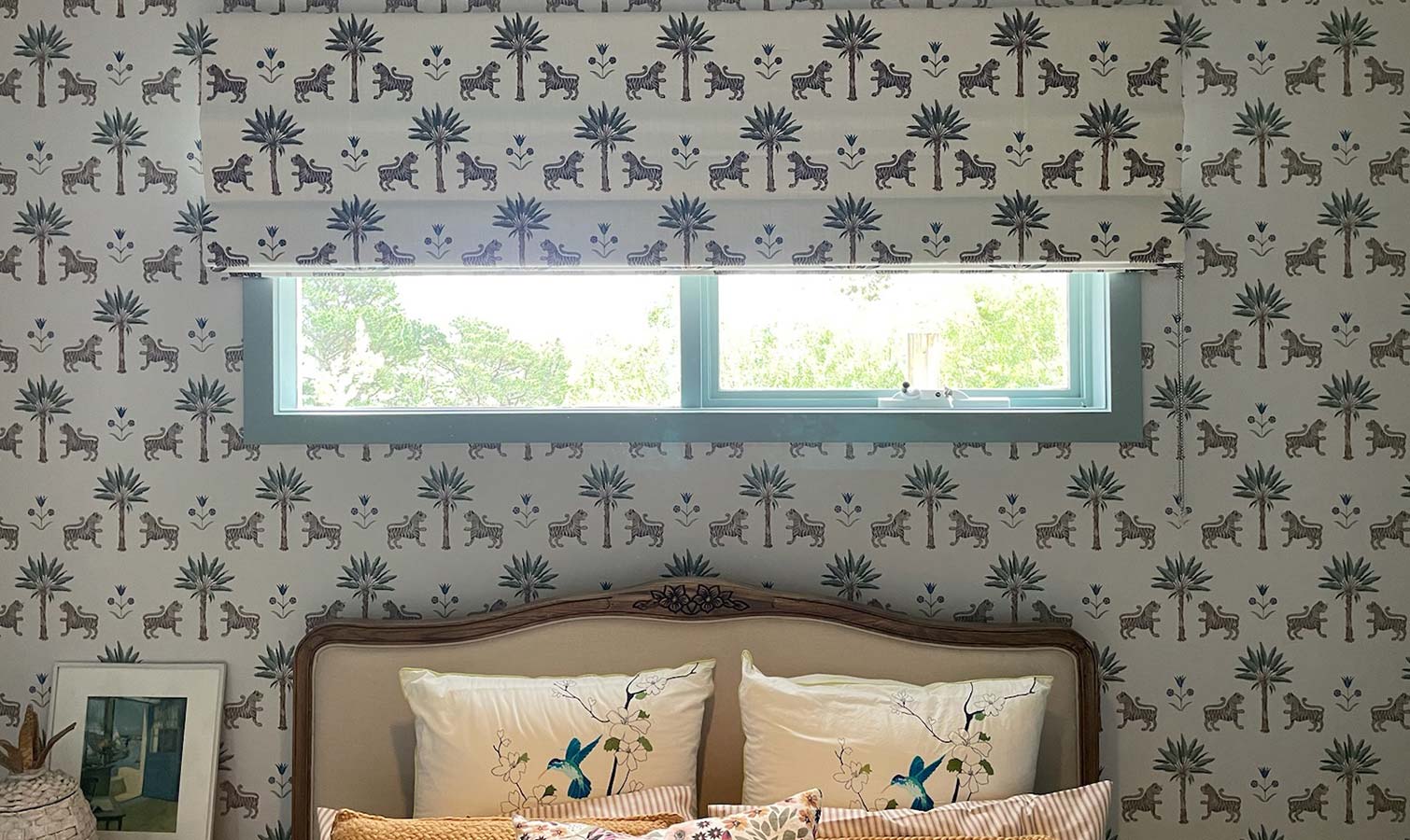 Roman blinds by Fabric Creations in Cheltenham