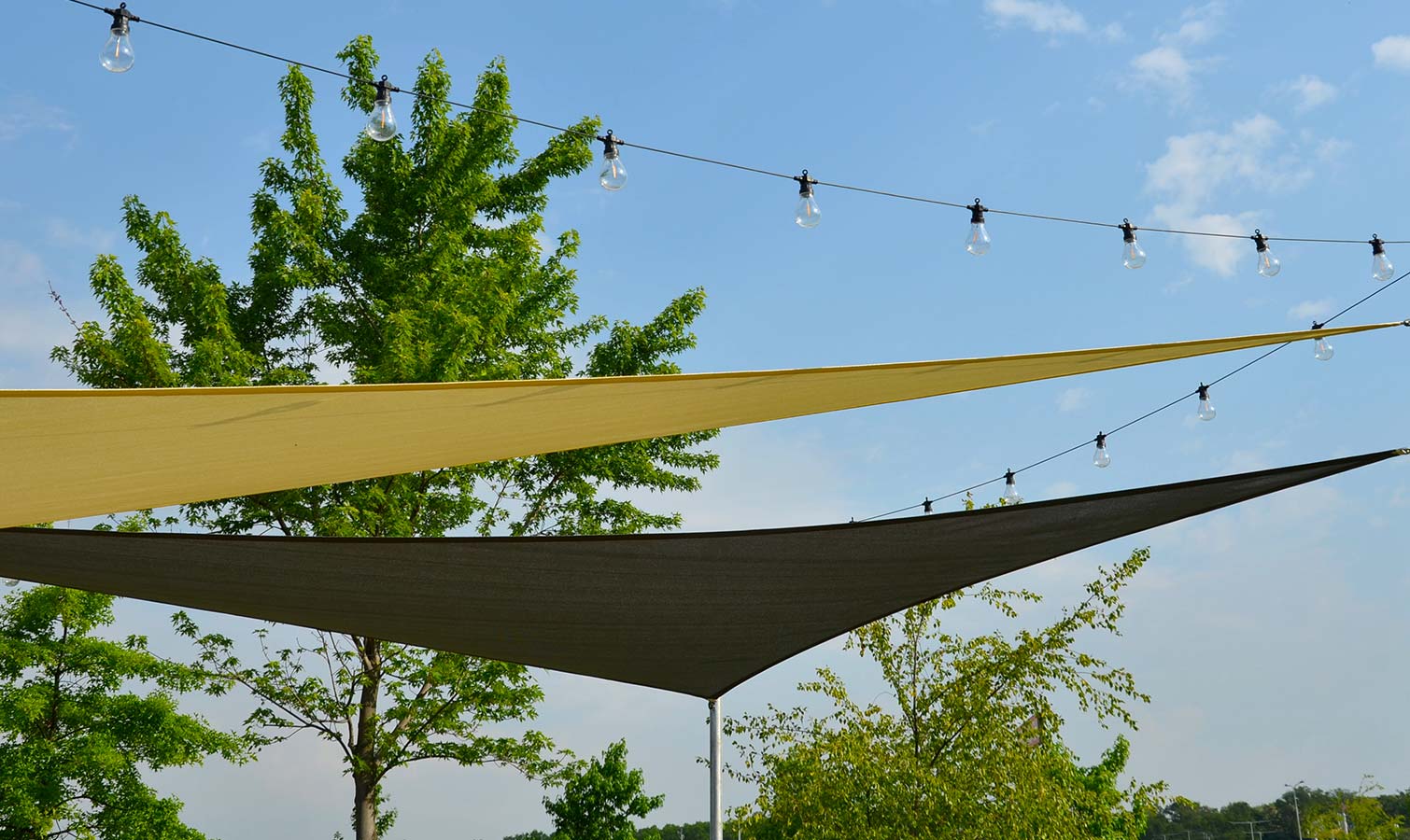 Shade sails by Fabric Creations in Cheltenham