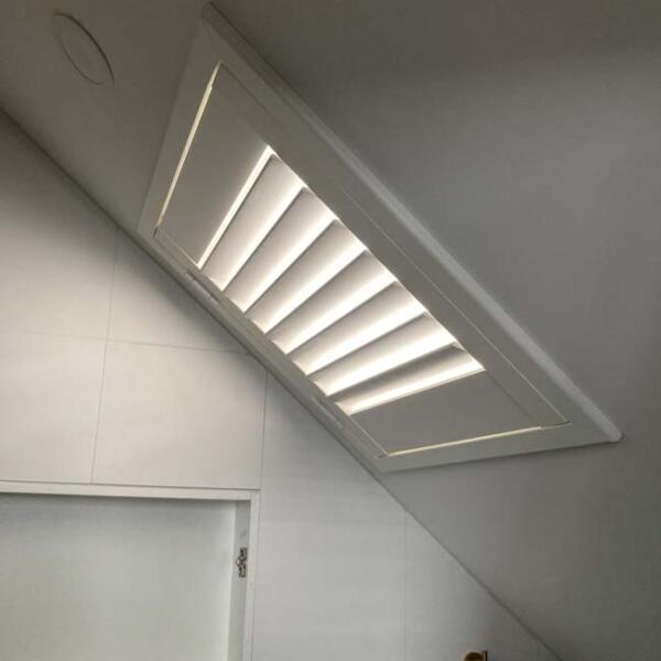 Skylight blinds made and installed by Fabric Creations Cheltenham