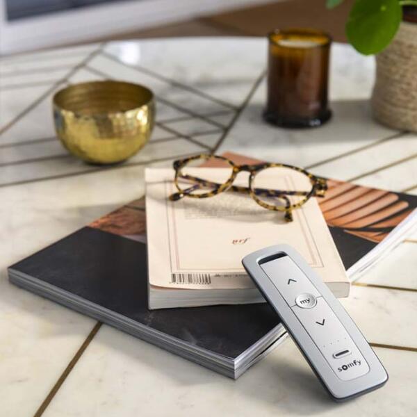 Somfy automated internal motorised blinds by Fabric Creations in Cheltenham