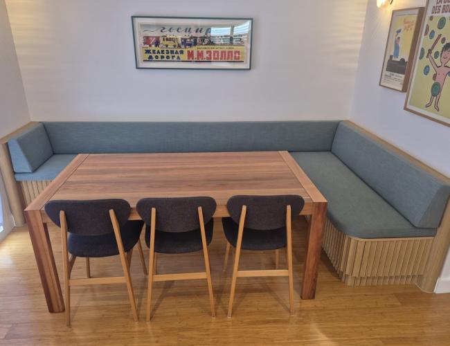 Corner Bench Seat Cushions. Northcote 3070