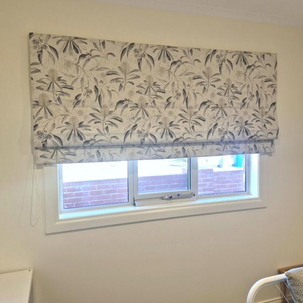 Roman Blind IN Maurice Kain Mornington Silver Gull