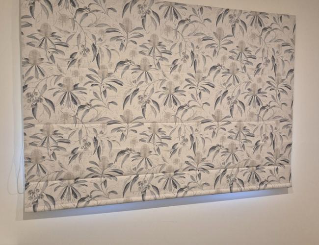 Roman Blind IN Maurice Kain Mornington Silver Gull