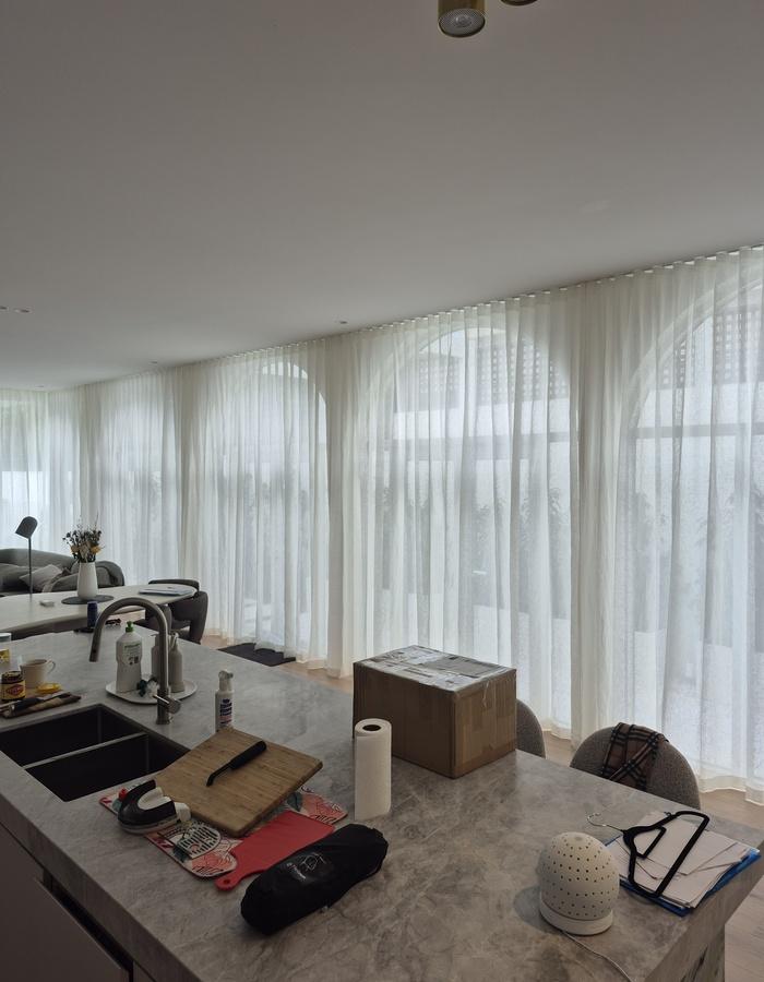 Sheer Wavefold Curtain
