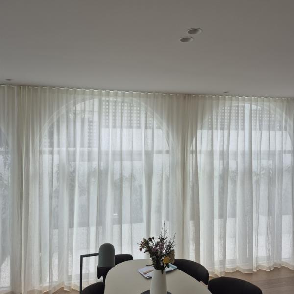 Sheer Wavefold Curtain