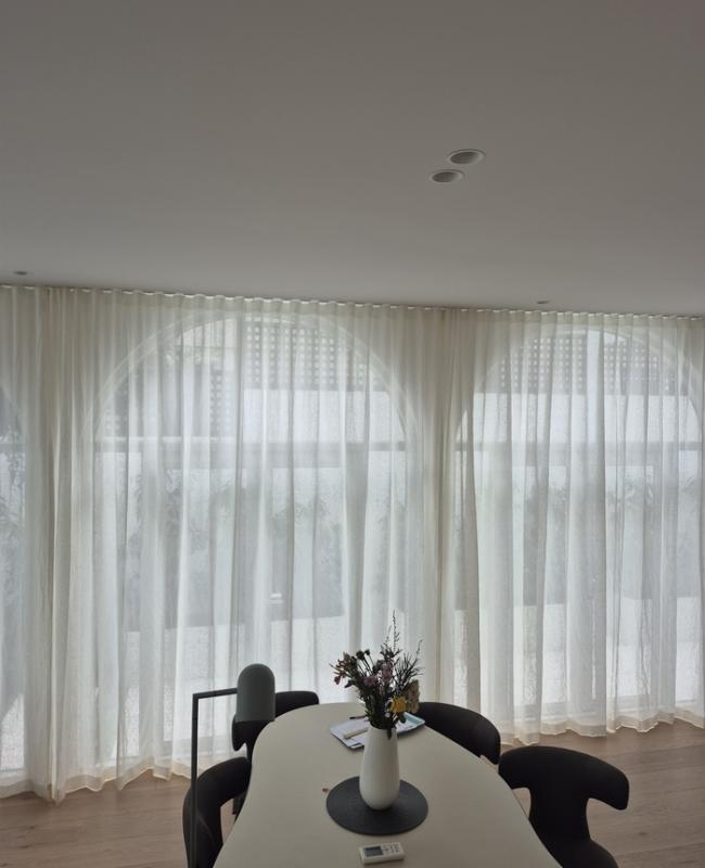 Sheer Wavefold Curtain