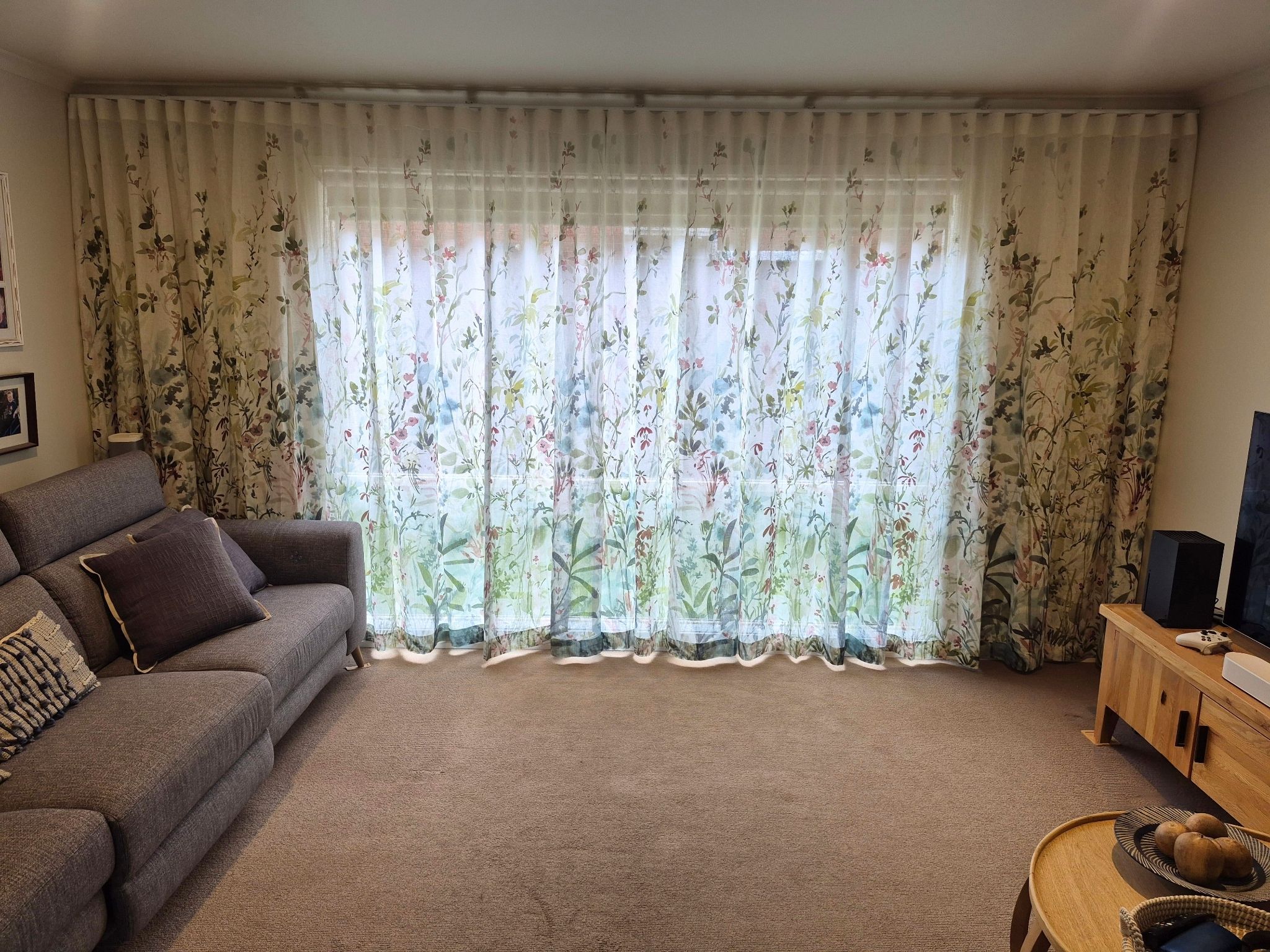 Floral Curtains
