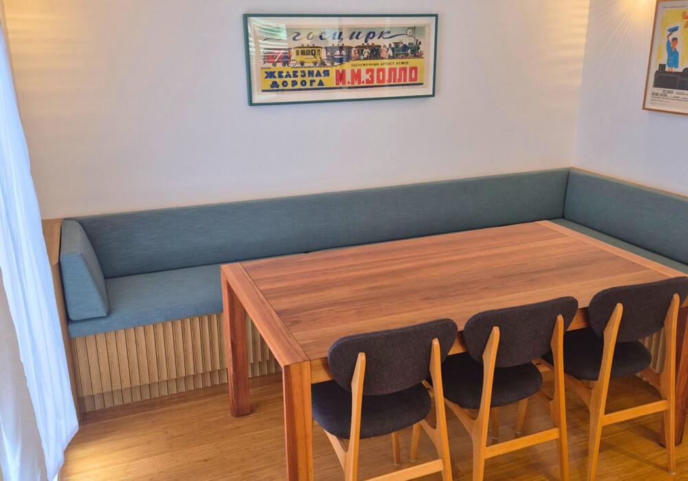 Custom Booth Seating in Dining Room Melbourne