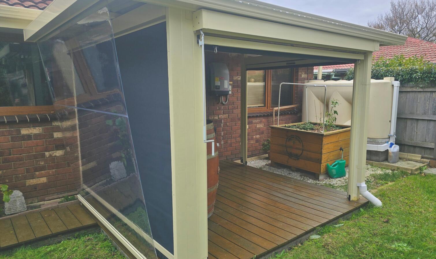 Chelsea deck turned into a weather resistance entertainment zone by Fabric Creations