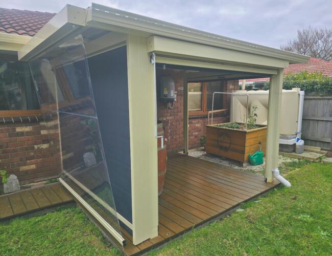 Chelsea deck turned into a weather resistance entertainment zone by Fabric Creations