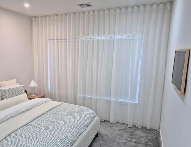 Popular sheers in a cost effective fabric made by Fabric Creations